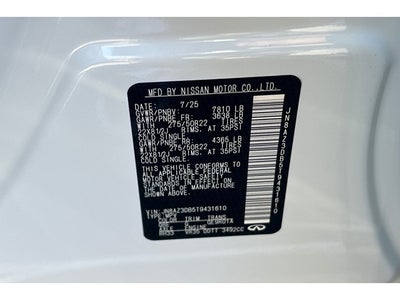 2026 INFINITI QX80 Sport 4WD