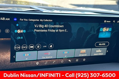 2025 INFINITI QX80 SENSORY