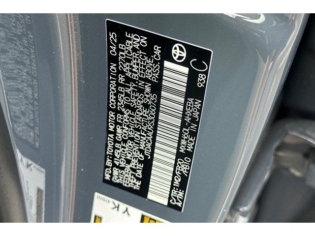 2025 Toyota Prius LE