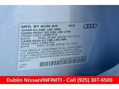2023 Audi Q5 45 S line Premium quattro