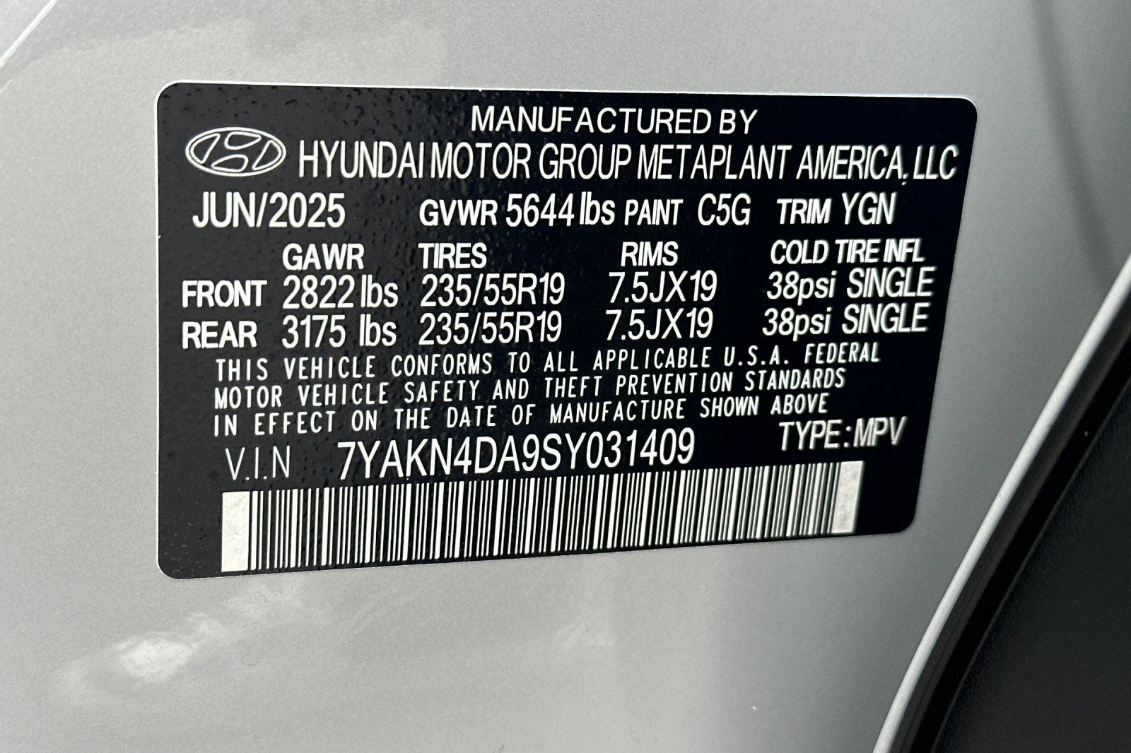 2025 Hyundai IONIQ 5 SEL