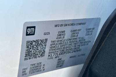 2025 Chevrolet Trax 1RS