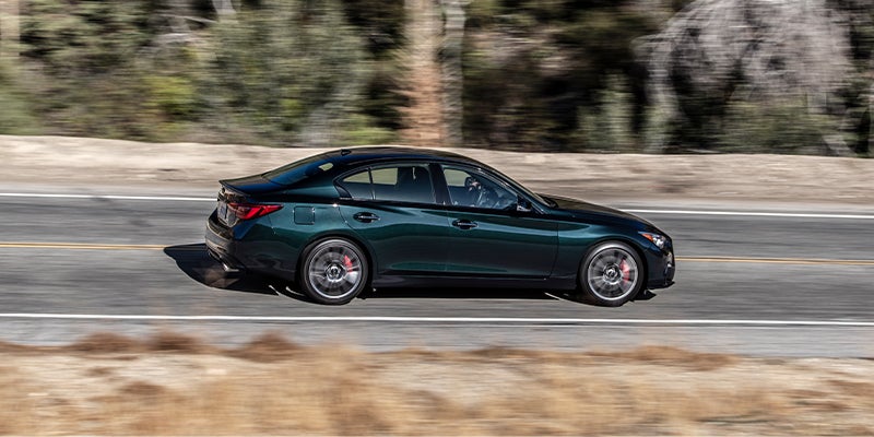 2022 Infiniti Q50 side view