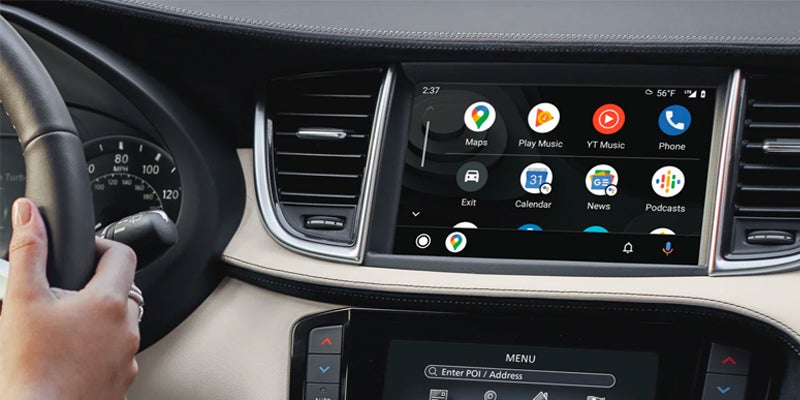 2023 Infiniti QX50 Interior display.