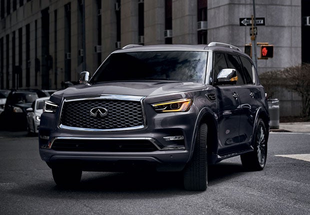 2024 INFINITI QX80 Key Features - HYDRAULIC BODY MOTION CONTROL SYSTEM | Dublin INFINITI in Dublin CA
