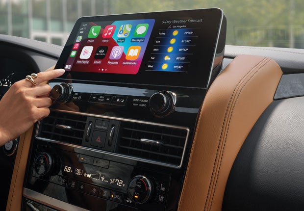2024 INFINITI QX80 Key Features - WIRELESS APPLE CARPLAY® INTEGRATION | Dublin INFINITI in Dublin CA