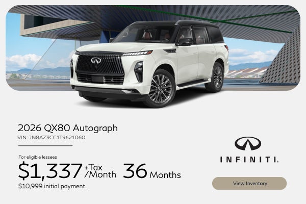 2026 QX80 Autograph