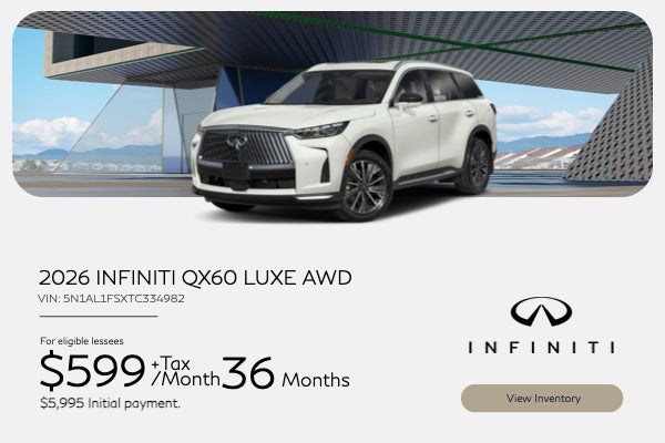 2026 QX60 Luxe AWD