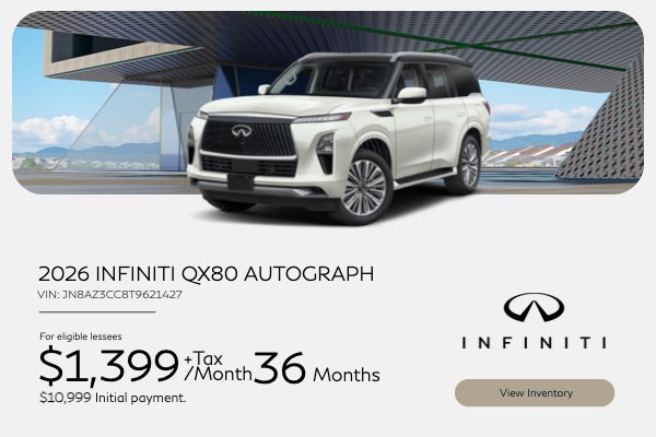 2026 QX80 Autograph
