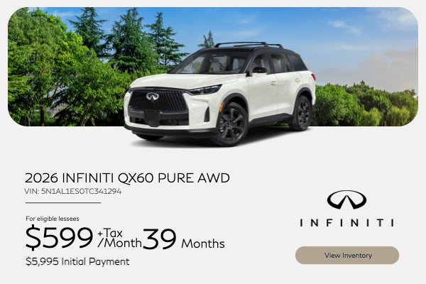 2026 QX60 Pure AWD