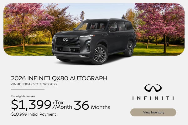 2026 QX80 Autograph