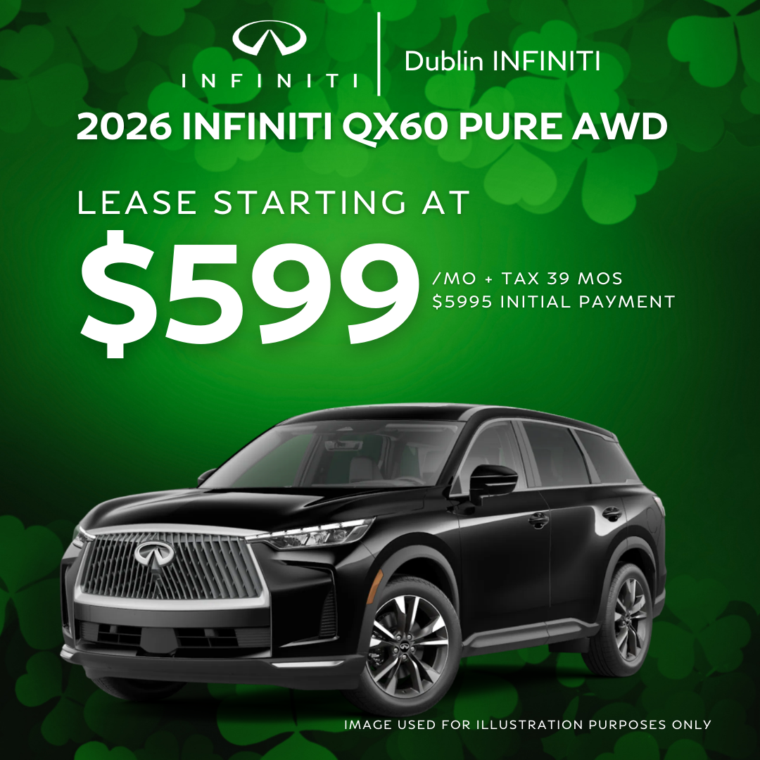 Lease $599/mo + tax for 39 mos w/ $5995 due at signing