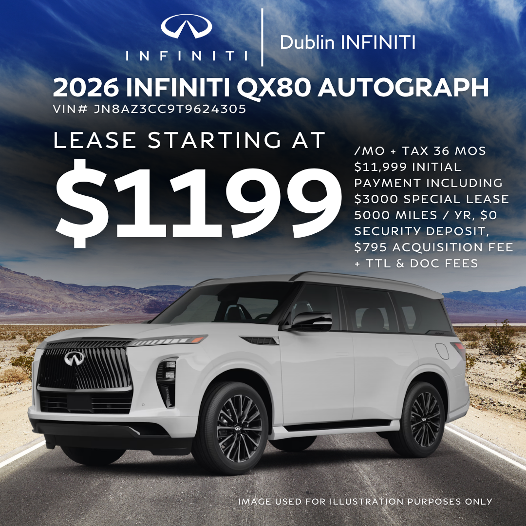 LEASE $1199/mo + TAX FOR 36 MONTHS w/$11,999 DUE AT SIGNING