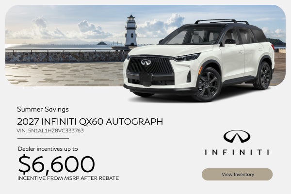 2027 INFINITI QX60 AUTOGRAPH