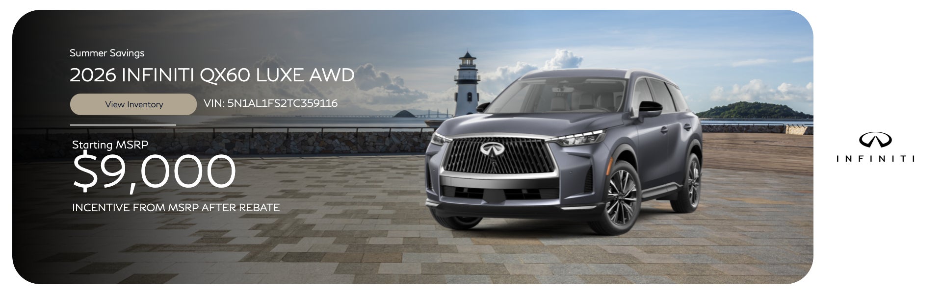 2026 INFINITI QX60 LUXE AWD