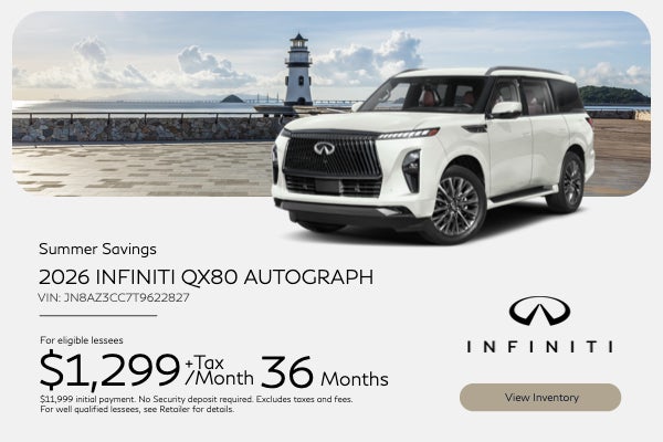 2026 INFINITI QX80 AUTOGRAPH